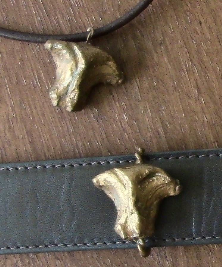 Set Bronzen Pietertjes   Anker!